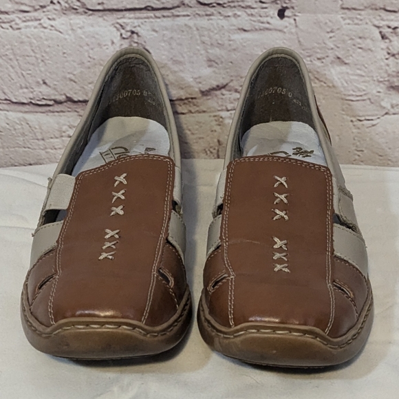 Rieker brown antistress flats - Picture 6 of 7